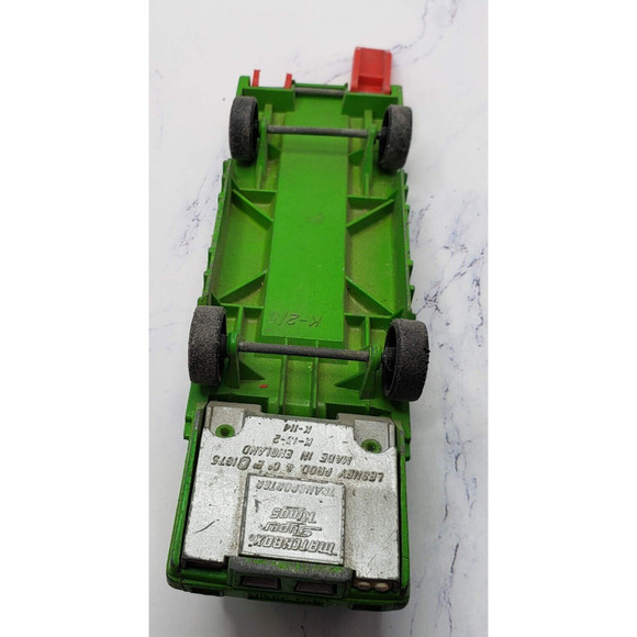 Matchbox 1977 Super Kings Auto Transport Vehicle Green with 5 Spoke Wheels - Picture 7 of 8